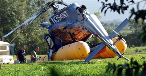 helicopter crash today news crash